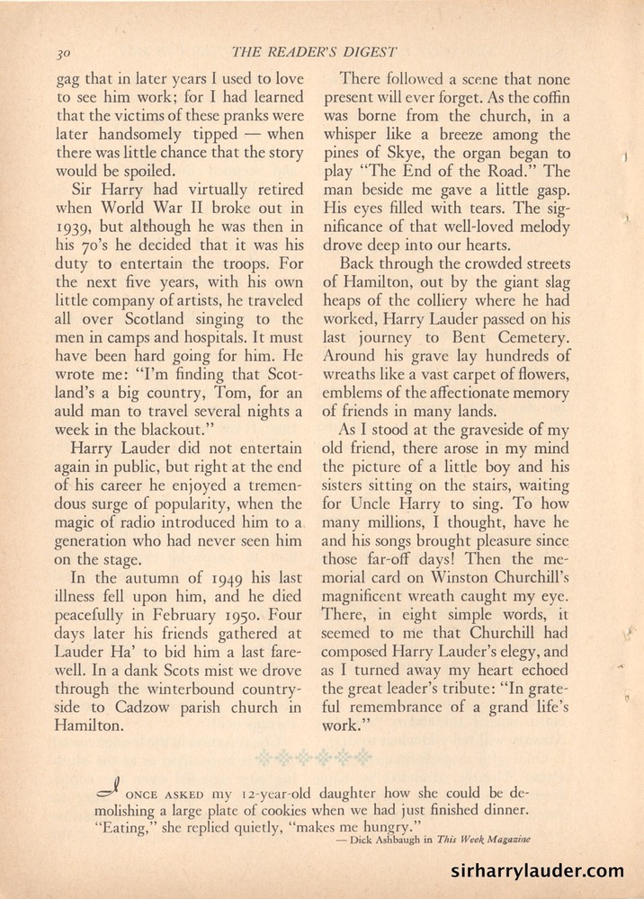 Article by Tom Clarke Readers Digest Nov 1951 -3