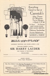 Auditorium Theatre Toledo Ohio Programme Booklet Apr 2 1927 -2