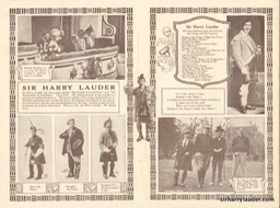 Boston Opera House Program Bi-Fold Oct 9 1922? Reverse