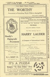 Court Street Theatre Springfield Mass Program Booklet Jan 8 1913 -3