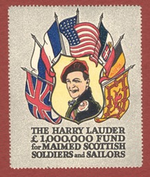 Harry Lauder Fund Stamp