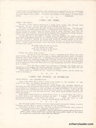 Highland Gathering Isle Of Man Programme Jul 18 1932 -4