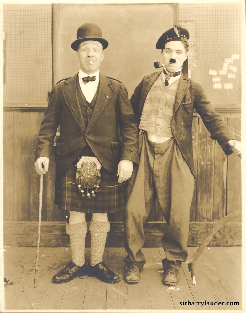 Lauder & Chaplin Sepia Photo Undated