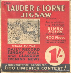 Lauder & Lorne Jigsaw Puzzle Undated