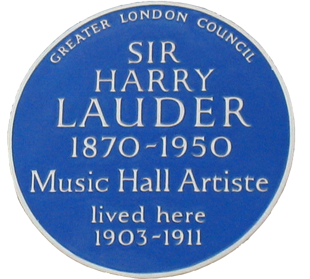 Lauder Tooting House London Plaque