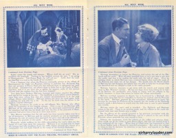 Photocopy Huntingtower Programme Oct 1928 -3