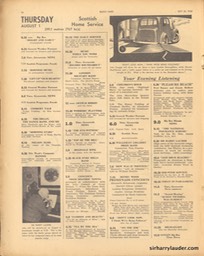 Radio Times Photo & Listing Jul 26 1946