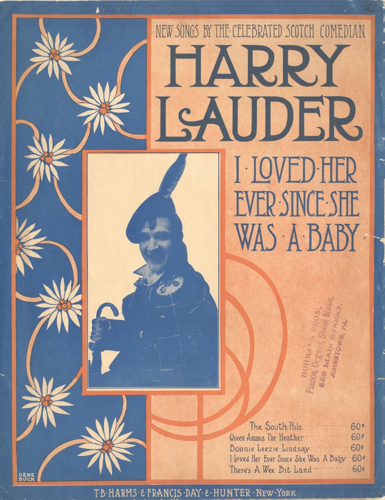Sheet Music Ive Loved Her Ever Since She Was A Baby TB Harms & Francis Day & Hunter NY 1919**