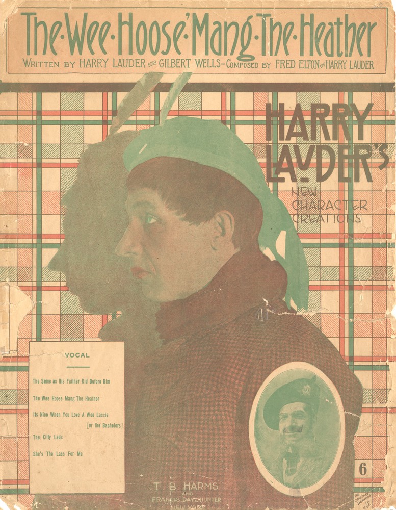 Sheet Music Wee Hoose Mang The Heather TB Harms & Francis Day & Hunter NY 1913