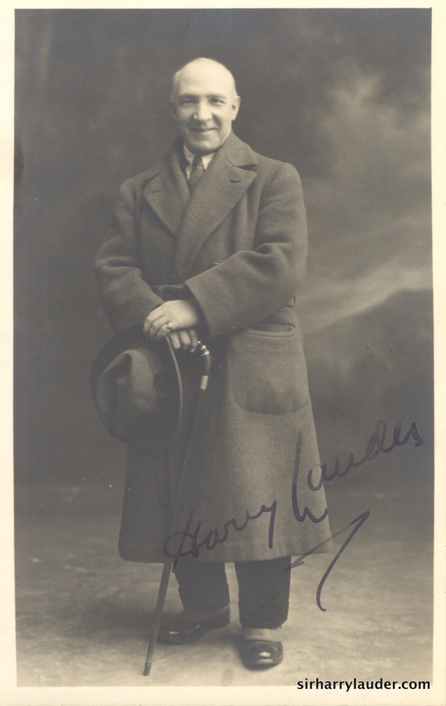 Signed Photo of Harry Lauder No Date