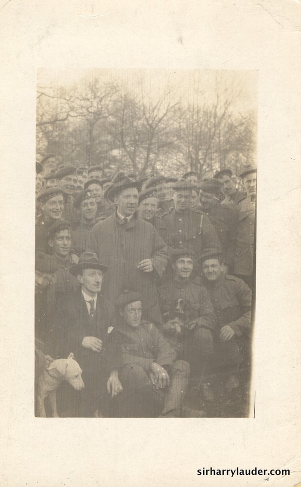 Sir Harry & Scottish Horse Field Ambulance Postcard