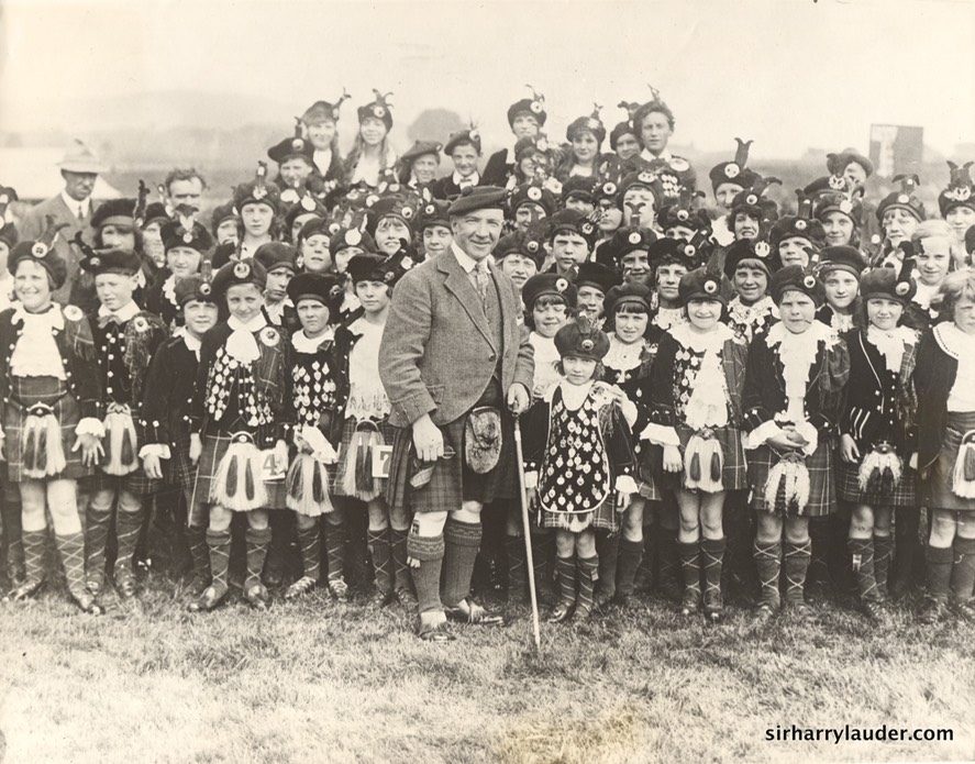Sir Harry At Cowal Highland Gathering 1924