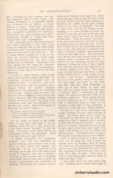 Strand Magazine My Reminiscenes By Harry Lauder April 1909 -2
