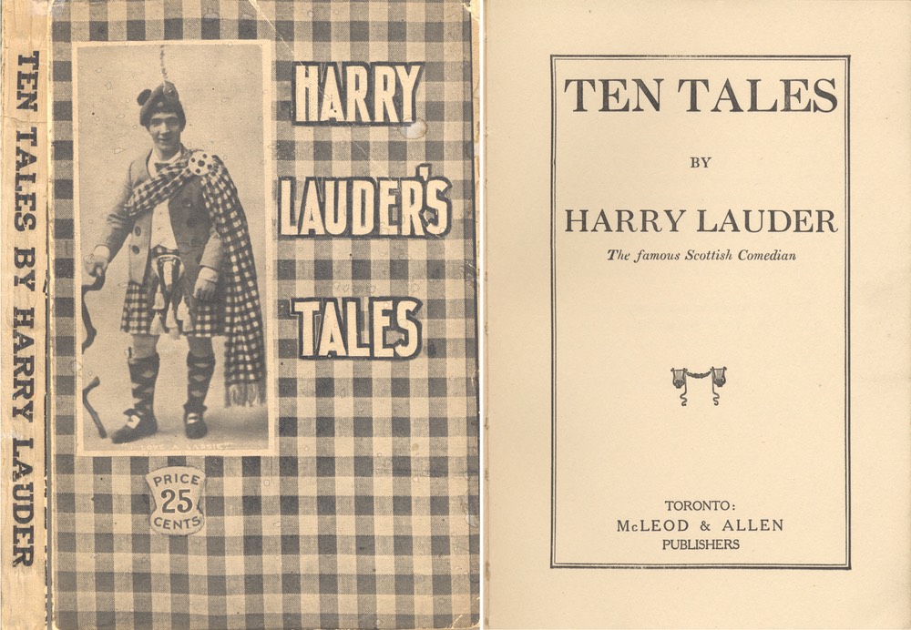 Ten Tales Book Cover & Frontispiece