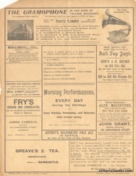 Theatre Royal Glasgow Aladdin Programme Bi-fold Jan 1 1906 -3