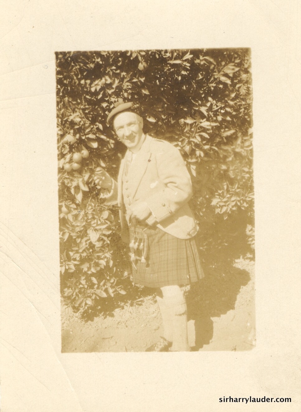 Uncle In Orange Grove Calif 1929