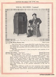 Victor Records For Sale Catalog Page Jun 1916