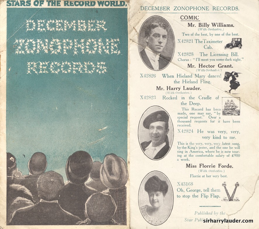 Zonophone Records Booklet Dec 1908